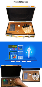 <b>Portable</b> body analyzer 3D display health device USB key <b>lock</b> analyzer Aluminum case medical tool - Product Image 4