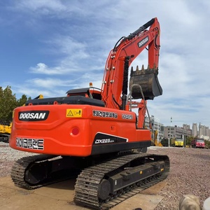 Excavadora de cadenas Doosan DX225 de segunda mano con motor principal en venta, maquinaria usada Doosan DX60 80 140 150 225 300 340 - Product Image 4