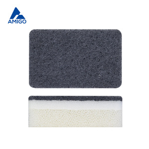 Éponge filtrante 3-en-1 Amigo, tampon de nettoyage rectangulaire pour cuisine, torchon, éponge à vaisselle, tampon dégraissant - Product Image 4