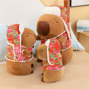 ตุ๊กตาคาปิบารา HY ตุ๊กตาคาปิบาราสตรอว์เบอร์รี จี้คาปิบารา ตุ๊กตาคาปิบาราน่ารักแบบน่าเกลียด - Product Image 5