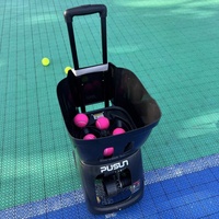 Machine à balles de tennis PT SMART PRO USA en stock, livraison gratuite, contrôle par application, lancer de balles de tennis Topspin Backspin