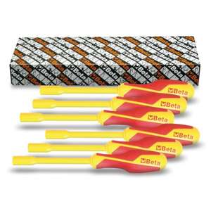 BETA - 009430250 Juego de 6 tuercas hexagonales con mangos 1000V - EAN 8014230645674 OTRAS HERRAMIENTAS AISLADAS - Product Image 1