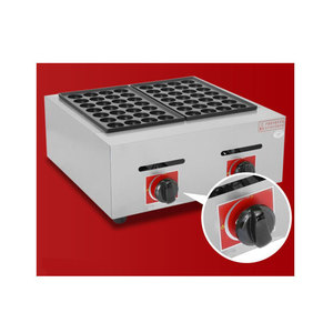 Máquina de Takoyaki a Gas con 28 Orificios para Hacer Bolas de Pescado - Product Image 3