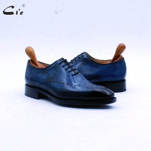 <span class=keywords><strong>Scarpe</strong></span> Oxford Formali da <span class=keywords><strong>Uomo</strong></span> Cie Ox827 in <span class=keywords><strong>Pelle</strong></span> Pieno Fiore con Lacci per Ufficio e Carriera, Comode, Ammortizzanti e Traspiranti - Product Image 6