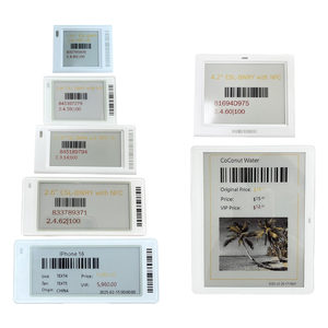 Pantalla de precio Digital de papel electrónico de 1,8 pulgadas Fabricante de etiquetas ESL Etiqueta de tinta electrónica para etiqueta de precio de botella ESL + precio + etiqueta al por mayor - Product Image 1