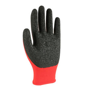 Guante DE SEGURIDAD sumergido de goma de 13g barato guantes de trabajo recubiertos de látex para la construcción al por mayor guantes de goma de látex - Product Image 5