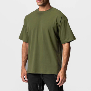 <span class=keywords><strong>T</strong></span>-<span class=keywords><strong>Shirt</strong></span> da <span class=keywords><strong>Uomo</strong></span> <span class=keywords><strong>per</strong></span> <span class=keywords><strong>Palestra</strong></span> OEM all'Ingrosso, 95% Cotone 5% Elastan, Orlo Curvo Lungo, Collo Tondo, <span class=keywords><strong>per</strong></span> Fitness Muscolare - Product Image 2
