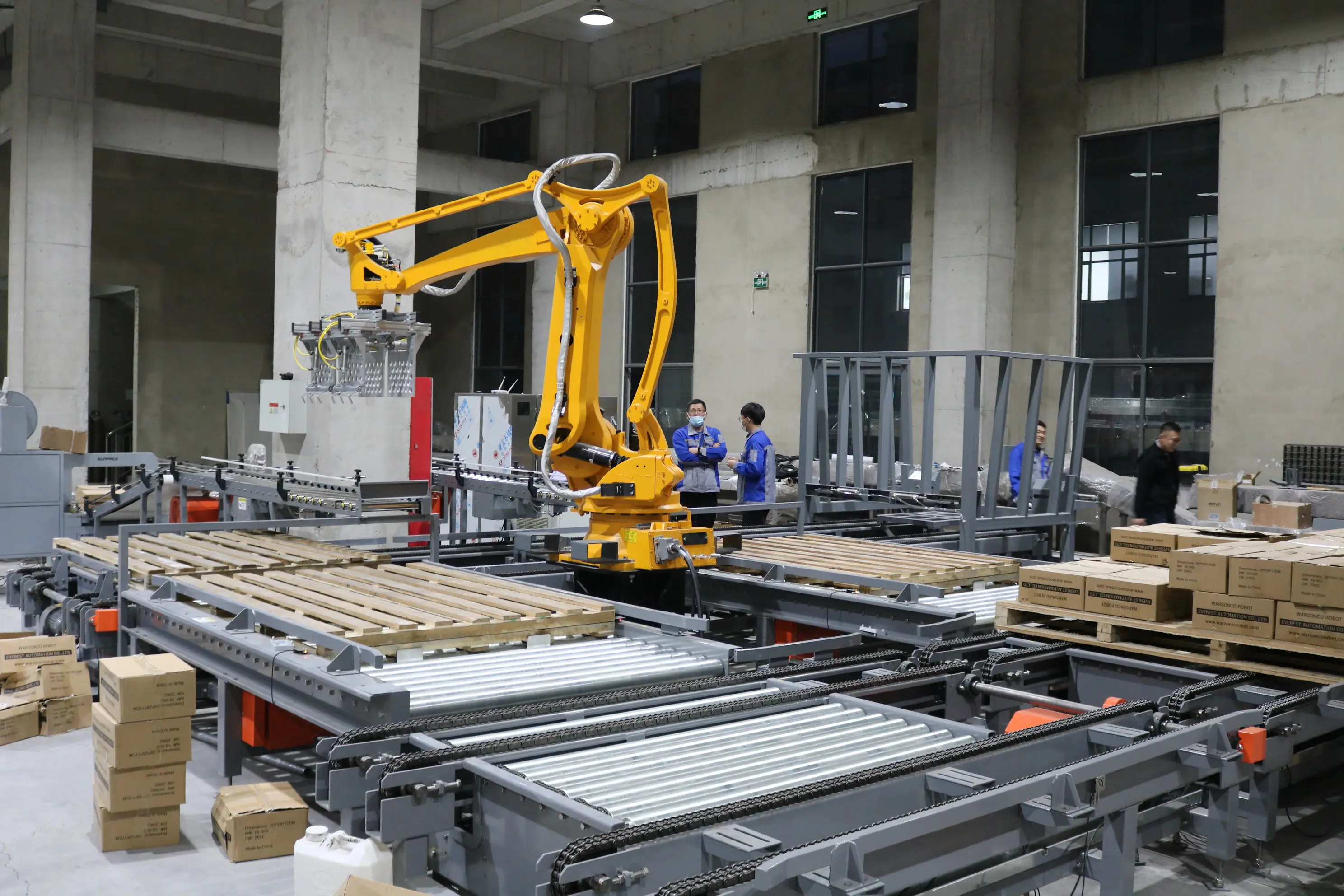 6軸産業用ロボットアーム材料ハンドリングロボット産業用アームロボット