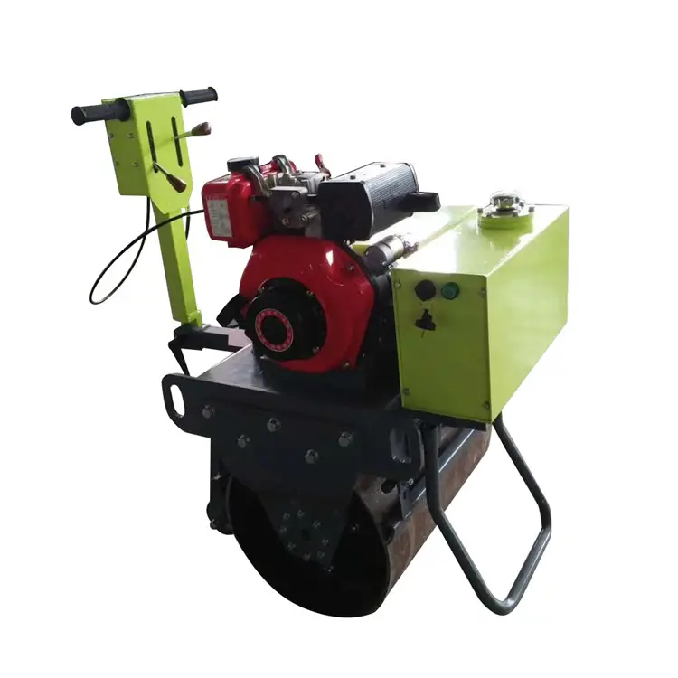Manufacturer Factory Price Walk behind Small Vibratory Mini Compactor Road Roller for Sale