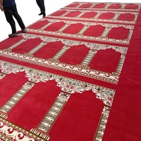 Tapis de mosquée tissés directement de l'usine - personnalisables, à poils longs, style moderne et simple, disponibles pour l'exportation internationale, toutes motifs et tailles.