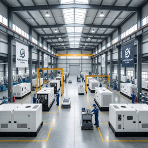 Générateur diesel insonorisé économique 50 kVA 60 kVA avec alternateur sans balais - Product Image 4