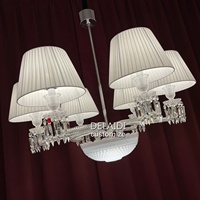 Lustre de salon, luminaires suspendus en cristal, lampe en cristal