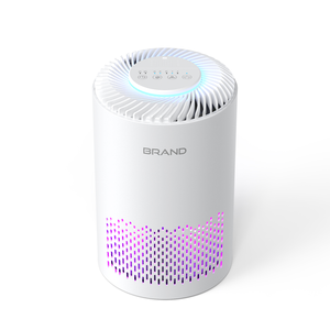 เครื่องฟอก<span class=keywords><strong>อากาศ</strong></span>แบบพกพาขนาดเล็กสำหรับบ้าน ดีไซน์ใหม่จากโรงงาน OEM พร้อมตัว<span class=keywords><strong>กรอง</strong></span><span class=keywords><strong>อากาศ</strong></span>แบบ HEPA เสียงเบา ปรับแต่งได้ - Product Image 1