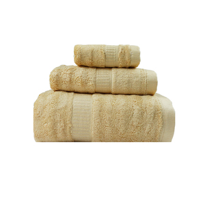Colorido suave cómodo de fibra de bambú de lujo Toalla de baño conjuntos - Product Image 2