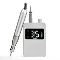 Perceuse à ongles portable en acier inoxydable 35000 tr/min, machine à polir les ongles électrique, kit de lime à ongles électronique, manucure Maryton MND-1S