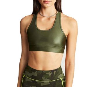 Sujetador deportivo de talla grande para mujer, ropa Lisa para Yoga, gimnasio, Fitness, ropa activa - Product Image 1