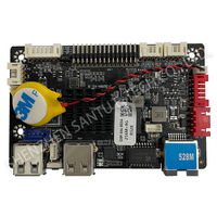 Allwinner R528 Dual-Core 528M Linux Board 256MB + 8GB LVDS Pantalla LCD Placa base Publicidad Placa base Accesorios