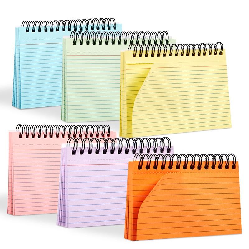 colorful notebook