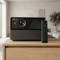 Projecteur portable intelligent FLYIN 4K 3LCD avec 2000 lumens ANSI pour cinéma maison 3D laser en extérieur