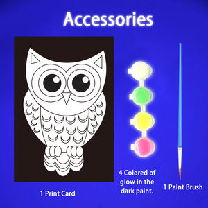 夜光暗色彩绘儿童DIY艺术彩绘儿童创意教育玩具套装 - Product Image 3