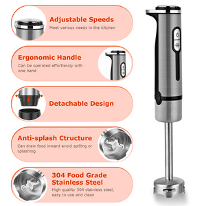 <span class=keywords><strong>2025</strong></span> nhà bếp nhỏ đa chức năng xử lý thực phẩm xách tay thép không gỉ Mixer Máy ép trái cây Máy xay sinh tố với động cơ đồng - Product Image 4