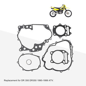 GOOFIT Kit complet de joints de moteur de moto de remplacement pour <span class=keywords><strong>DR</strong></span> <span class=keywords><strong>350</strong></span> DR350 1990-1999 ATV - Product Image 5