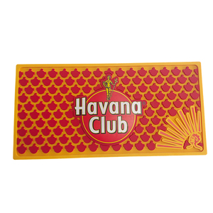 Custom 3D Logo Food Grade Silicone Bar Runner Mat Raised <b>Edge</b> Waterproof Bar Spill Mat for Brand Merchandise - Product Image 2
