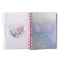 Petits journaux personnalisés avec logo imprimé, reliure en spirale, carnets en papier, mignon kawaii, couverture, agenda, carnet de notes