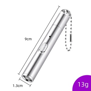 Linterna UV de 365nm 395nm Recargable por USB para Curado de Gel de Uñas, Curado de Resina, Verificación de Billetes, Linterna de Luz Negra - Product Image 5