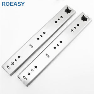 ROEASY 53mm Heavy Duty Tiroir Guides Tiroir Coureur Armoire Glissière En Acier Inoxydable US Général Boîte À Outils Pièces Tiroir - Product Image 5