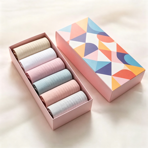 Boîtes rigides en carton recyclé pour cadeaux et artisanat, rectangulaires, avec logo personnalisé, taille personnalisée, boîte avec couvercle et base - Product Image 4