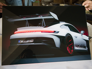 <span class=keywords><strong>Poster</strong></span> automobilistico con luci al Neon, acrilico LED Wall Art, <span class=keywords><strong>Poster</strong></span> retroilluminato personalizzato, regalo per appassionati di auto, alta qualità - Product Image 3