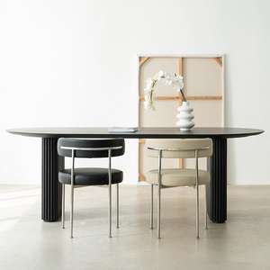 <span class=keywords><strong>Chaise</strong></span> de salle à manger à dossier haut de style <span class=keywords><strong>scandinave</strong></span>, luxe léger, <span class=keywords><strong>tissu</strong></span> moderne, style décontracté pour la maison, les salons, les cafés, les restaurants - Product Image 5