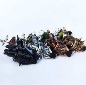 <span class=keywords><strong>2022</strong></span> fábrica barata al por mayor nueva moda Vintage lupas con luz LED Cosplay fiesta gafas Steampunk gafas - Product Image 2