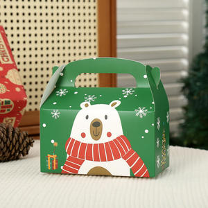 <span class=keywords><strong>Boîte</strong></span> <span class=keywords><strong>à</strong></span> bonbons biodégradable chic et durable pour Noël et la fête des enfants, avec finition mate et couleur fixe, vente en gros OEM - Product Image 1