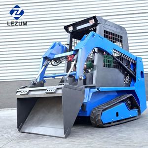 Gratis Verzending Mini <span class=keywords><strong>Skid</strong></span> Stuur Lader Chinese Lezum La670 Compact Spoor Diesel Kubota Motor Mini <span class=keywords><strong>Skid</strong></span> Stuurlader Te Koop - Product Image 4