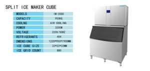 <span class=keywords><strong>Agent</strong></span> <span class=keywords><strong>de</strong></span> support Vente en gros <span class=keywords><strong>de</strong></span> machine à glaçons cube commerciale haut <span class=keywords><strong>de</strong></span> gamme 900kg/24h refroidie par air pour restaurants et <span class=keywords><strong>restauration</strong></span> rapide - Product Image 5