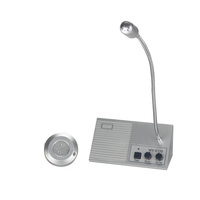Proveedor de China Meeyi comunicación de 2 Interphone de Audio de la ventana boleto Oficina sistema de intercomunicación