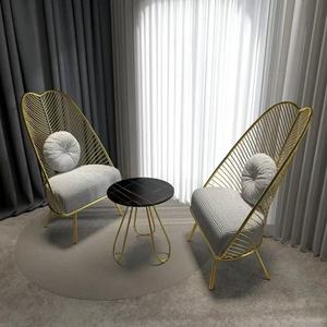 Sillas de Comedor Acolchadas de Lujo Nórdico, Sillas de Salón Cómodas y Elegantes - Product Image 6