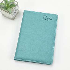 Agenda en cuir A5 personnalisable avec logo 2026, carnet de planification quotidienne et de calendrier - Product Image 4