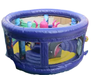 Precio de fábrica Pulpo gira tema castillo inflable trampolín rebote casa Castillo para la venta