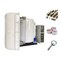 Máquina de Recubrimiento al Vacío PVD para Decoración en Acero Inoxidable con Varios Colores Arcoíris, Equipo de Recubrimiento Resistente al Desgaste por Evaporación