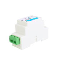 Servidor de Dispositivos Seriales Industrial IoT de 1 Puerto, RS485 Ethernet para Modbus TCP/MQTT, Fabricante de Modbus Maestro/Esclavo, Riel DIN
