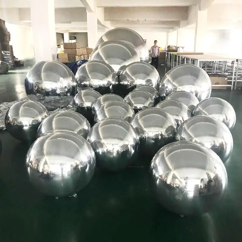 Inflatable gương bóng khổng lồ PVC Inflatable bóng tổ chức sự kiện trang trí lớn sáng bóng Inflatable gương bóng