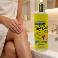 Huile Visage Demi-Prête à l'Huile de Jojoba, à l'Arbutine et à l'Acide Kojique – Anti-Âge, Réduit les Cernes, Booster d'Éclat, Éclaircissante pour Tous Types de Peau