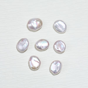 Perlas de Agua Dulce Barrocas Grandes, No Porosas, Resistentes y Ligeras, Blancas, para Joyería Artesanal - Product Image 3