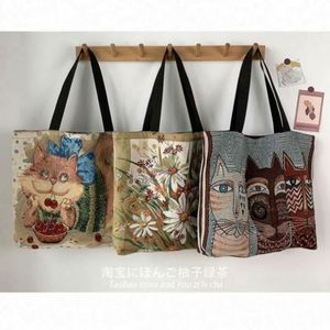 <b>Canvas</b> Lining Tote Bag Portable Fashion Design European American Printed <b>Canvas</b> Tote <b>Canvas</b> Mom Tote Bag Large Capacity - Product Image 2