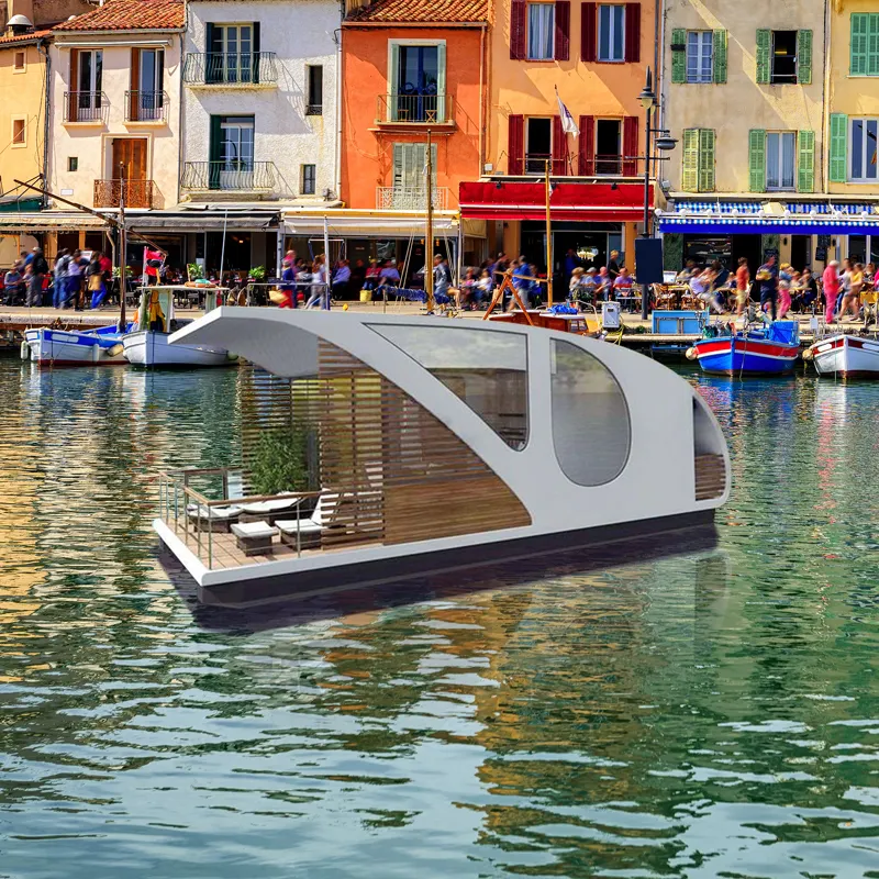 Luxus Aluminium Party Boot für Meer Ponton Fischerboot Hausboot Hotel