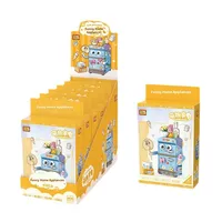 LO Z 8821-8826 Blocs de construction micro-particules animaux mignons et amusants, nature, électroménager (40 pièces) Cadeau pour enfants Modèle de maison à assembler