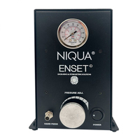 Système de gravure et de sertissage pneumatique compact NIQUA EnSet avec pièce à main WH, 60-1500 SPM, compatible CO2 pour bijoutiers
